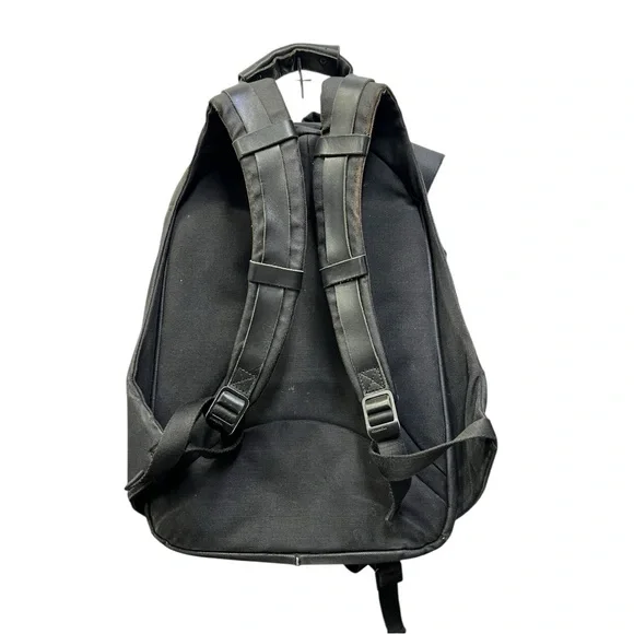 🎒 Côte&Ciel Black Tech Backpack Architectural Laptop Bag Minimalist